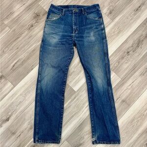 Classic Wrangler Blue Men's Jeans